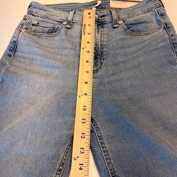 Rag & Bone Nina High Rise Ankle Jeans in Starway Size 26 - Picture 11 of 13